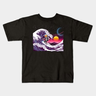 The Great Space Wave Kids T-Shirt